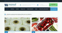Desktop Screenshot of manuli.com.ar
